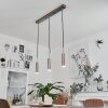 DALHEIM Pendant Light LED matt nickel, 3-light sources