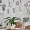 DALHEIM Pendant Light LED matt nickel, 3-light sources