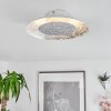 MERLO Ceiling Light LED silver, 1-light source