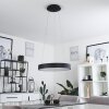 PLAYAS Pendant Light LED black, 1-light source