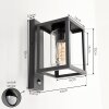 PARKKOLA Outdoor Wall Light anthracite, 1-light source, Motion sensor