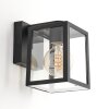 TERIOJA Outdoor Wall Light black, 1-light source
