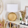 LAHNUS Table lamp gold, 1-light source
