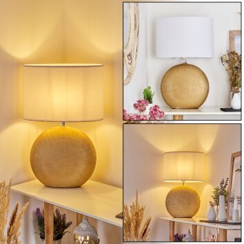 LAHNUS Table lamp gold, 1-light source