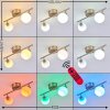Motala Ceiling Light LED matt nickel, 2-light sources, Remote control, Colour changer