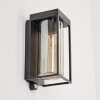 PALANGA Outdoor Wall Light black, 1-light source, Motion sensor