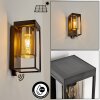 PALANGA Outdoor Wall Light LED black, 1-light source, Motion sensor