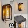 PALANGA Outdoor Wall Light LED black, 1-light source, Motion sensor