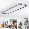 NABBAS Ceiling Light LED black, 1-light source, Remote control