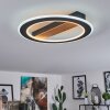 KATILA Ceiling Light LED brown, black, 1-light source