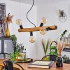 BECCAR Pendant Light Ecru, black, 4-light sources