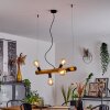 BECCAR Pendant Light Ecru, black, 4-light sources