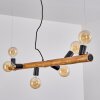 BECCAR Pendant Light Ecru, black, 6-light sources