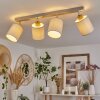 CHIUVI Ceiling Light Ecru, silver, 4-light sources