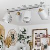 CHIUVI Ceiling Light Ecru, silver, 4-light sources