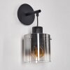 KALSBORG Wall Light black, 1-light source