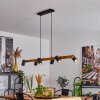 ZUOZ Pendant Light Ecru, black, 6-light sources