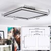 NABBAS Ceiling Light LED black, 1-light source