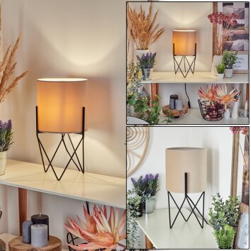 HALLATA Table lamp black, 1-light source