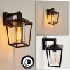 HEINONEN Outdoor Wall Light black, 1-light source