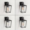 HEINONEN Outdoor Wall Light black, 1-light source