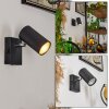 JAVEL Wall Light black, 1-light source