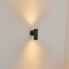 KOILA Outdoor Wall Light black, 2-light sources