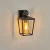 HEINONEN Outdoor Wall Light black, 1-light source