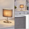 OILINKI Table lamp matt nickel, 1-light source