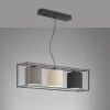 Honsel GILLI Pendant Light black, 3-light sources