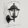 MURTO Outdoor Wall Light black, 1-light source