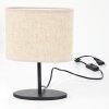 OILINKI Table lamp black, 1-light source