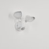 LANGRA Outdoor Wall Light LED white, 2-light sources, Motion sensor