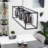 ELVANGE Pendant Light black, 3-light sources