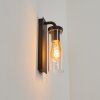 SVARTGRUND Outdoor Wall Light black, 1-light source