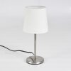 SIKALA Table lamp matt nickel, 1-light source