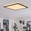 BOYERO Ceiling Light LED black, white, 1-light source