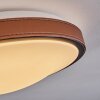 KELVA Ceiling Light LED brown, black, white, 1-light source