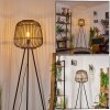 COMBEIMA Floor Lamp black, 1-light source