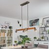 ZUOZ Pendant Light Ecru, matt nickel, 4-light sources