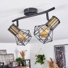 BARDHAMAN Ceiling Light black, 2-light sources