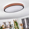 KELVA Ceiling Light LED brown, black, white, 1-light source