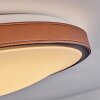 KELVA Ceiling Light LED brown, black, white, 1-light source