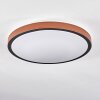 KELVA Ceiling Light LED brown, black, white, 1-light source