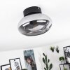 HAIKALA Ceiling Light Smoke-coloured, 1-light source