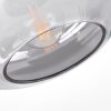 HAIKALA Ceiling Light Smoke-coloured, 1-light source