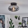 HAIKALA Ceiling Light Smoke-coloured, 1-light source