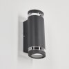 POUPAS Outdoor Wall Light anthracite, 2-light sources
