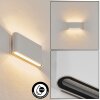 TAMMISAARI Outdoor Wall Light LED transparent, clear, white, 1-light source