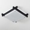 BALOUTA Ceiling Light black, white, 2-light sources